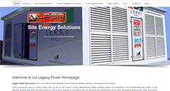 Desktop Screenshot of legacypower.co.za
